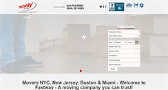 Desktop Screenshot of fastwaymoving.com